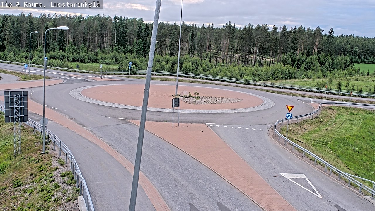 Kelikamerat Kuva Tie 8 Rauma, Luostarinkylä, Rauma, Satakunta
