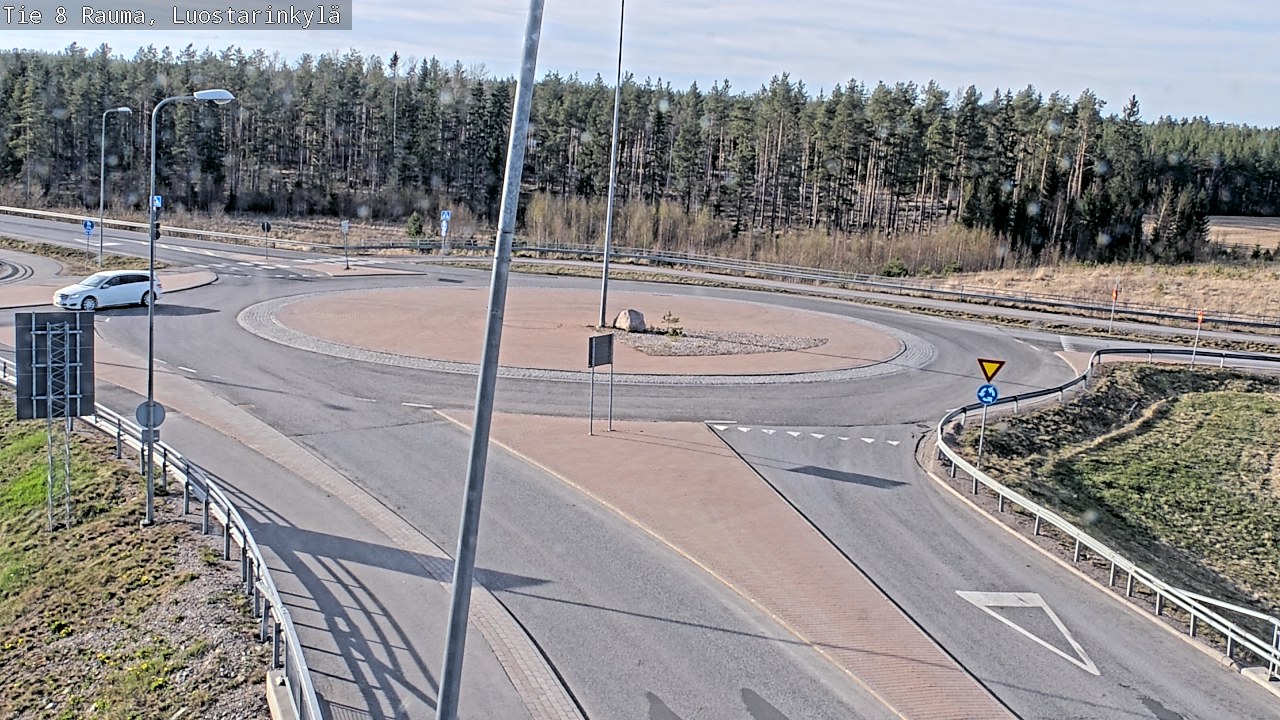Kelikamerat Kuva Tie 8 Rauma, Luostarinkylä, Rauma, Satakunta