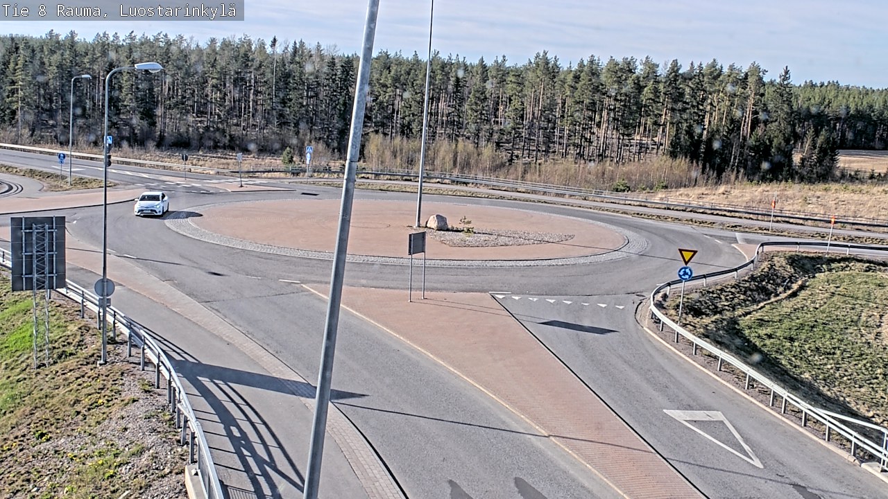 Kelikamerat Kuva Tie 8 Rauma, Luostarinkylä, Rauma, Satakunta