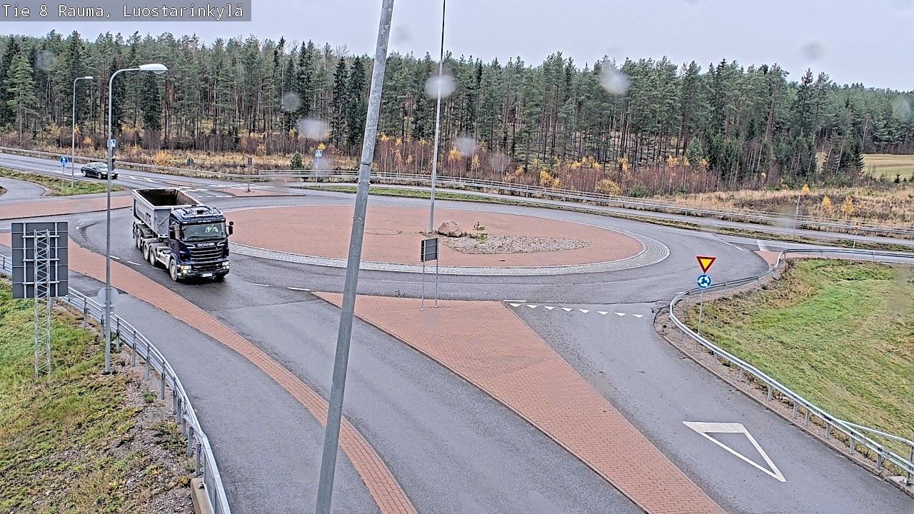 Kelikamerat Kuva Tie 8 Rauma, Luostarinkylä, Rauma, Satakunta