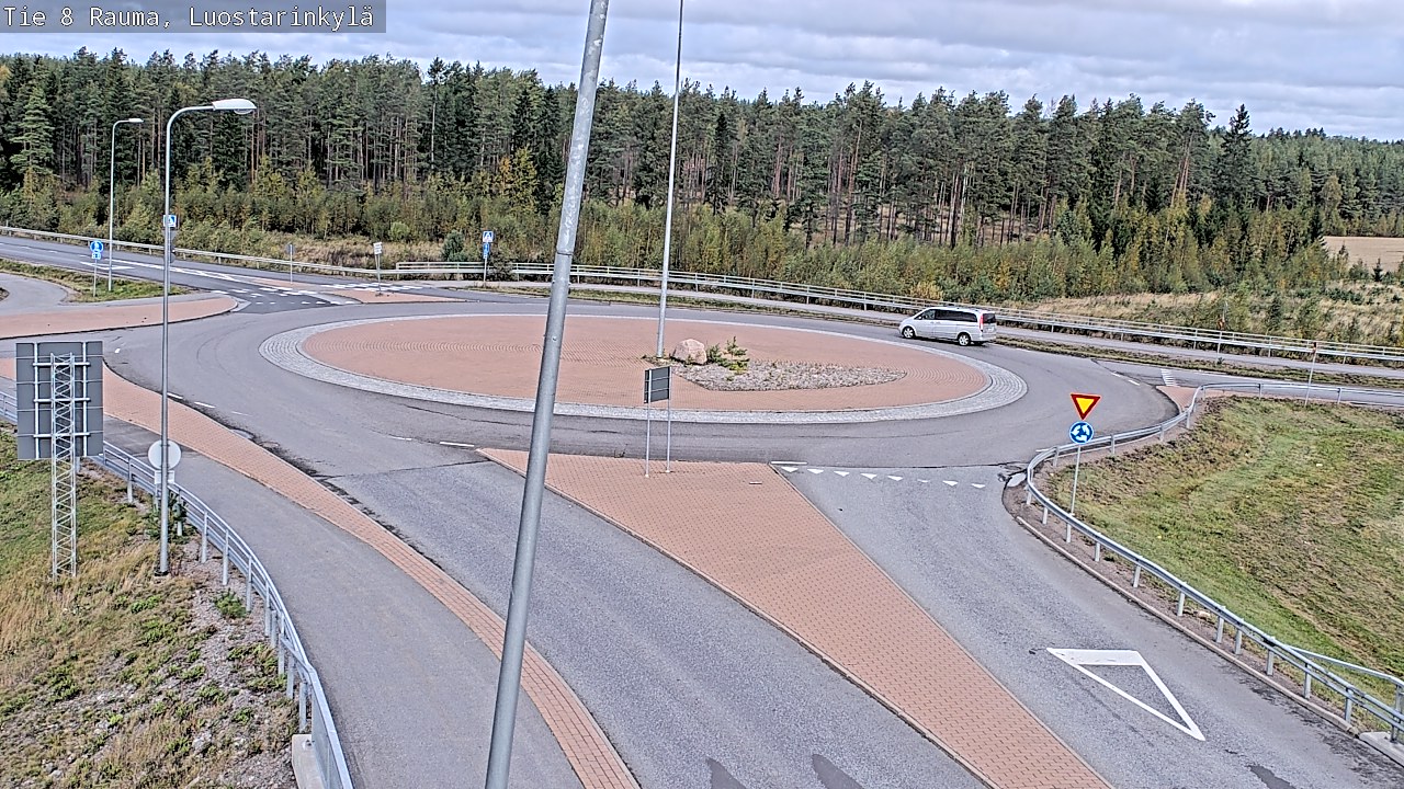 Kelikamerat Kuva Tie 8 Rauma, Luostarinkylä, Rauma, Satakunta