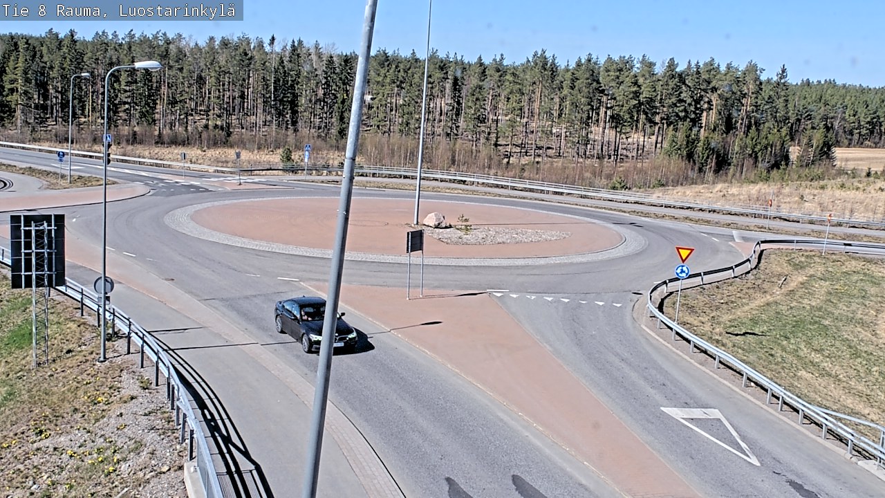 Kelikamerat Kuva Tie 8 Rauma, Luostarinkylä, Rauma, Satakunta