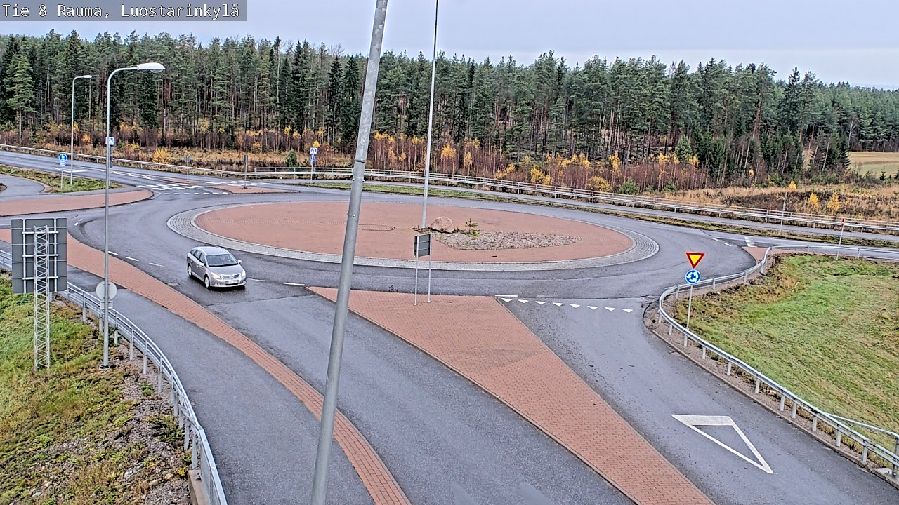 Kelikamerat Kuva Tie 8 Rauma, Luostarinkylä, Rauma, Satakunta