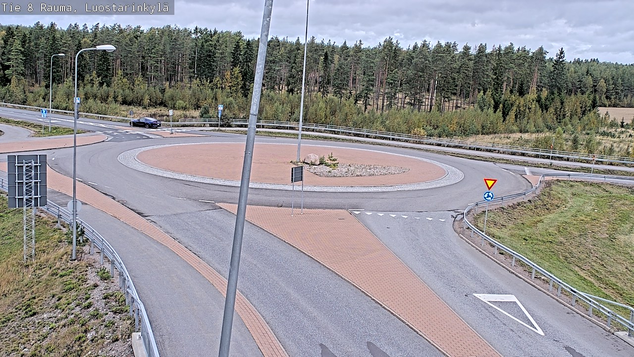 Kelikamerat Kuva Tie 8 Rauma, Luostarinkylä, Rauma, Satakunta