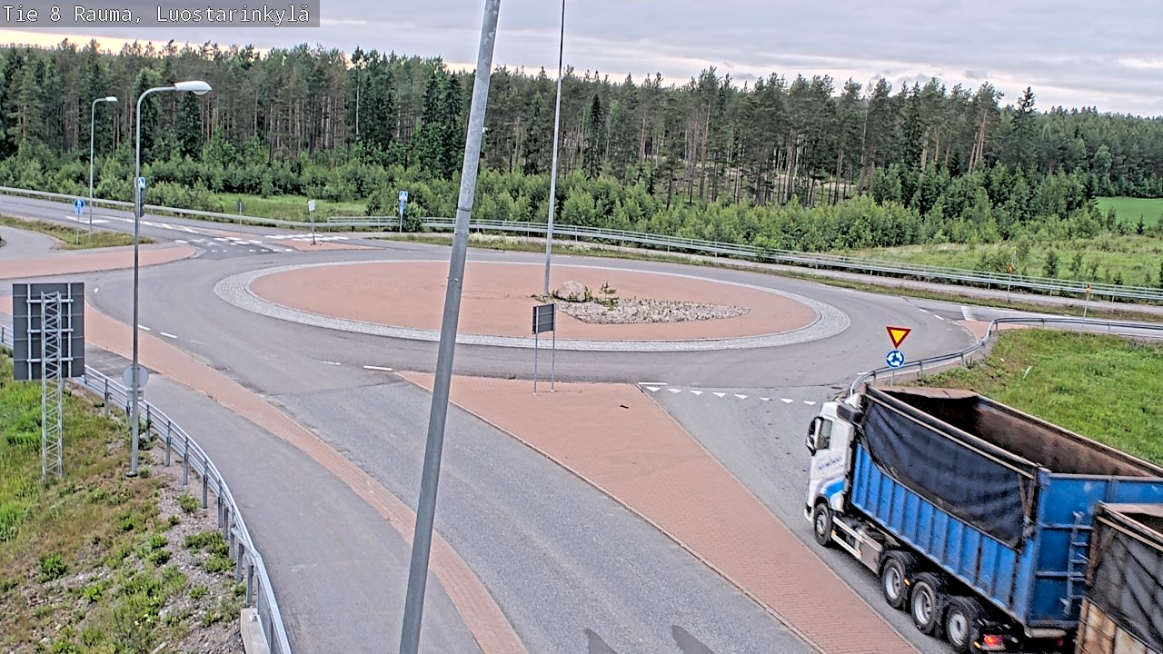 Kelikamerat Kuva Tie 8 Rauma, Luostarinkylä, Rauma, Satakunta