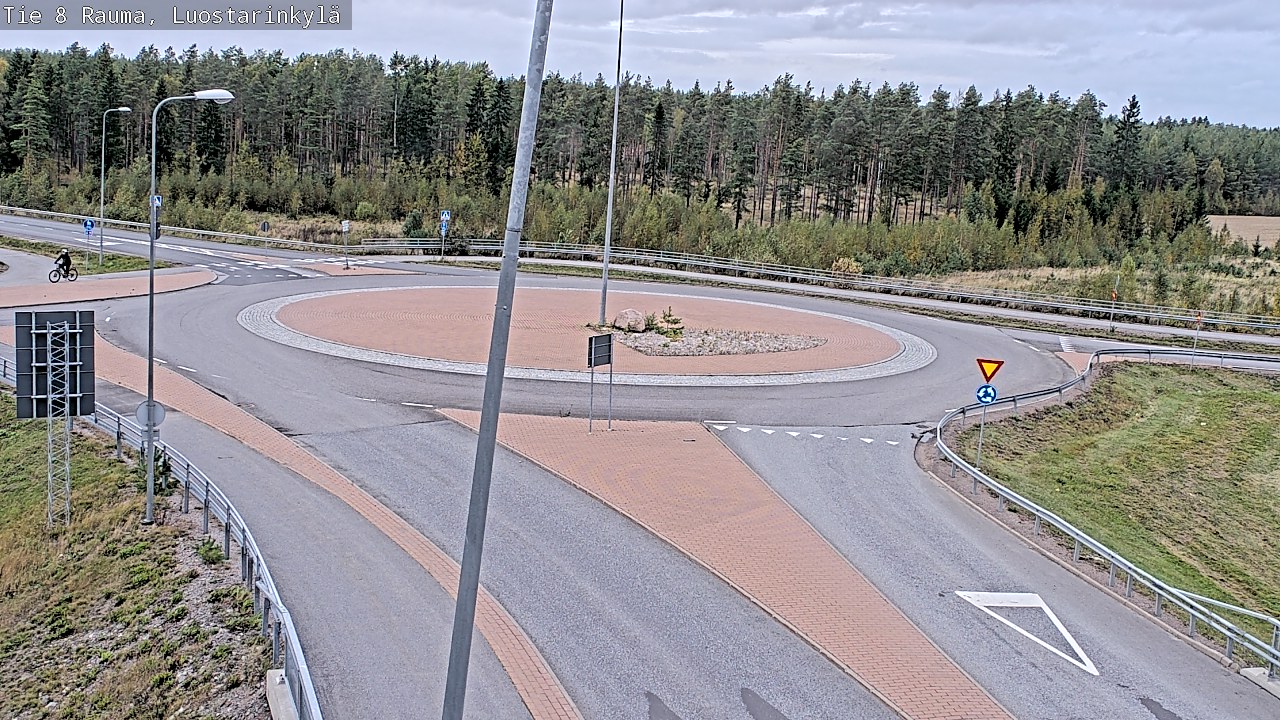 Kelikamerat Kuva Tie 8 Rauma, Luostarinkylä, Rauma, Satakunta