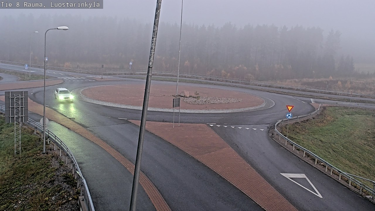 Kelikamerat Kuva Tie 8 Rauma, Luostarinkylä, Rauma, Satakunta