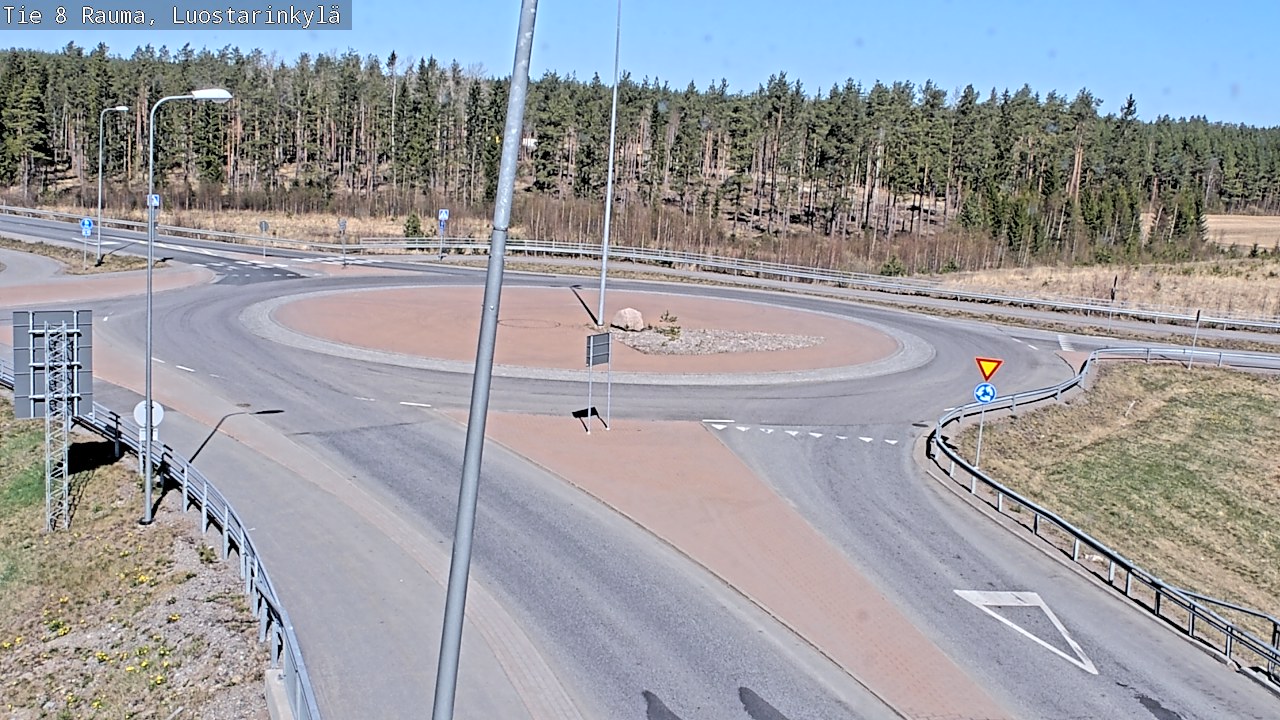 Kelikamerat Kuva Tie 8 Rauma, Luostarinkylä, Rauma, Satakunta