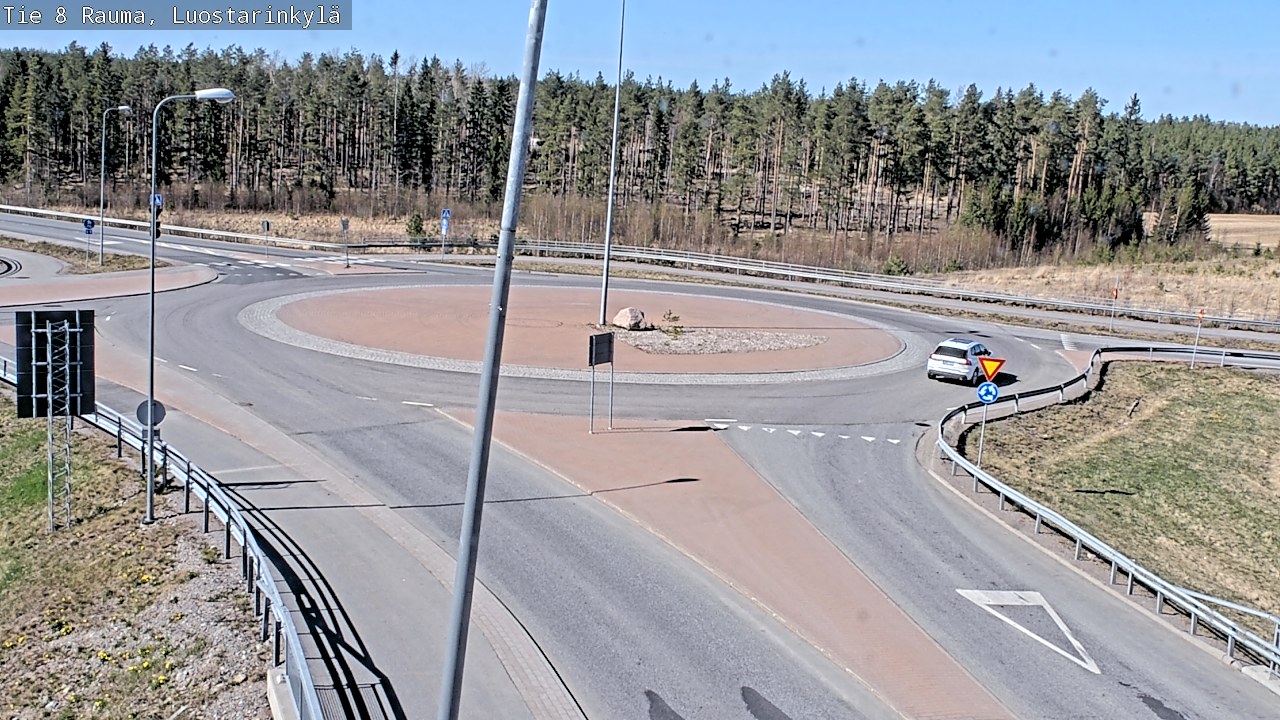 Kelikamerat Kuva Tie 8 Rauma, Luostarinkylä, Rauma, Satakunta