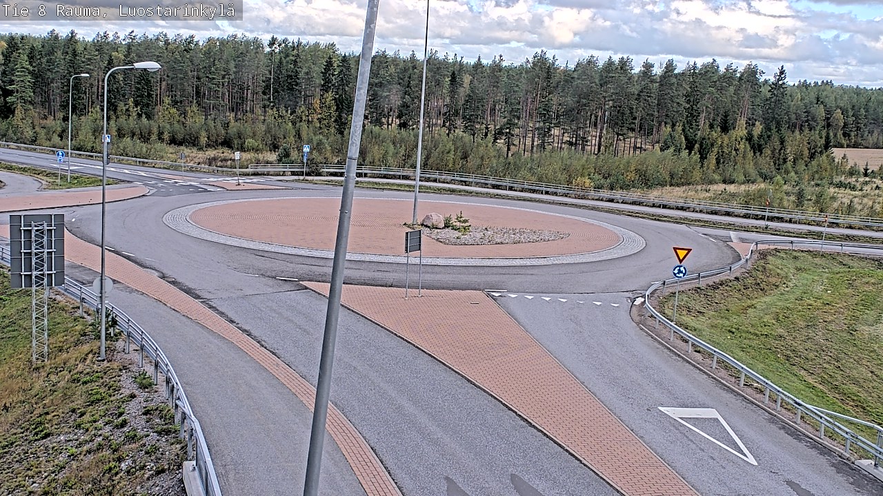 Weather Camera Image Road 8 Rauma, Luostarinkylä, Rauma, Satakunta
