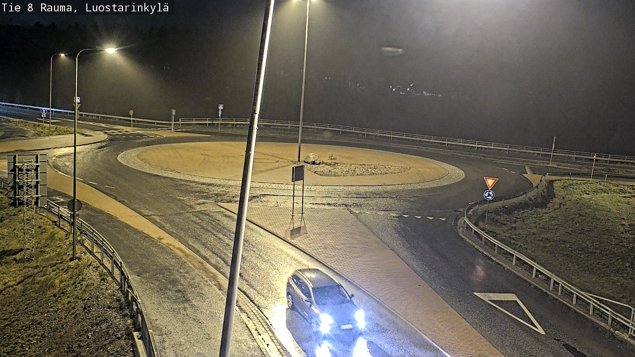Weather Camera Image Road 8 Rauma, Luostarinkylä, Rauma, Satakunta