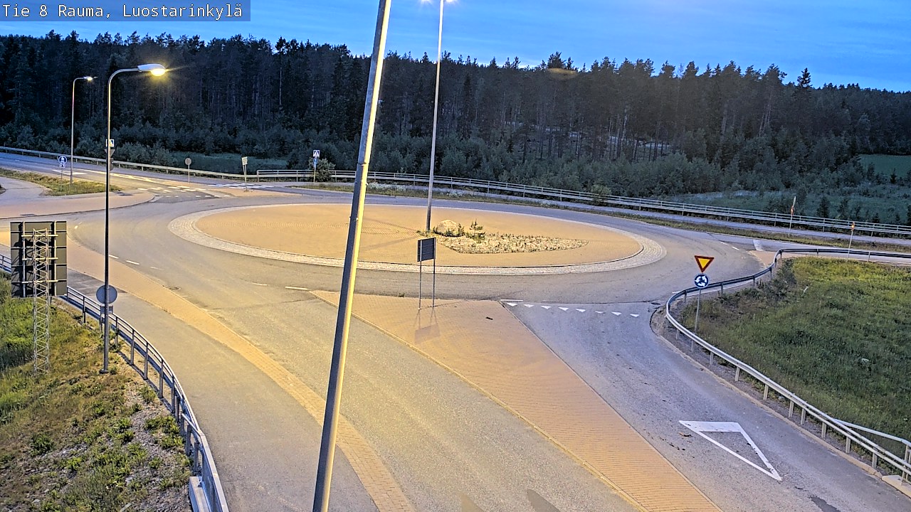 Kelikamerat Kuva Tie 8 Rauma, Luostarinkylä, Rauma, Satakunta