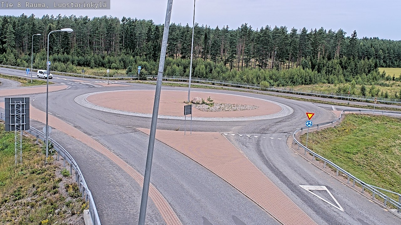 Weather Camera Image Road 8 Rauma, Luostarinkylä, Rauma, Satakunta