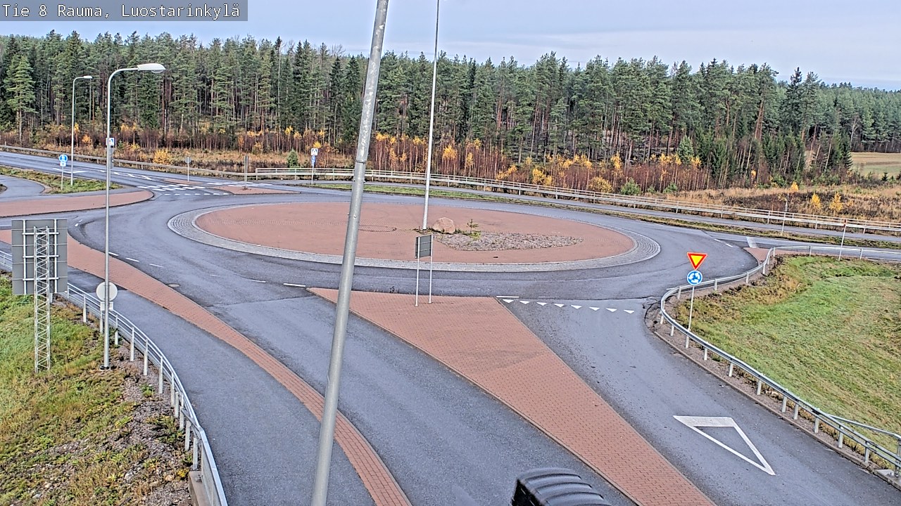 Kelikamerat Kuva Tie 8 Rauma, Luostarinkylä, Rauma, Satakunta