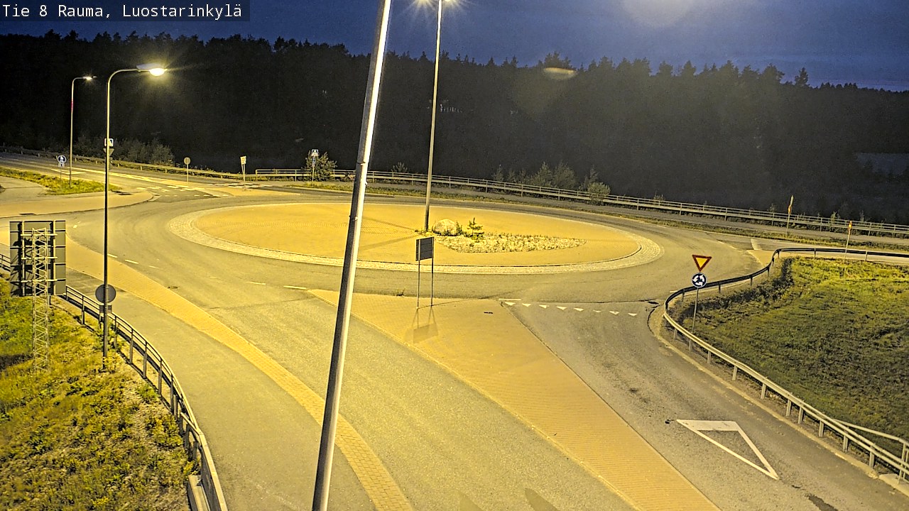 Kelikamerat Kuva Tie 8 Rauma, Luostarinkylä, Rauma, Satakunta