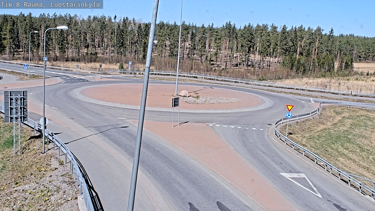 Kelikamerat Kuva Tie 8 Rauma, Luostarinkylä, Rauma, Satakunta