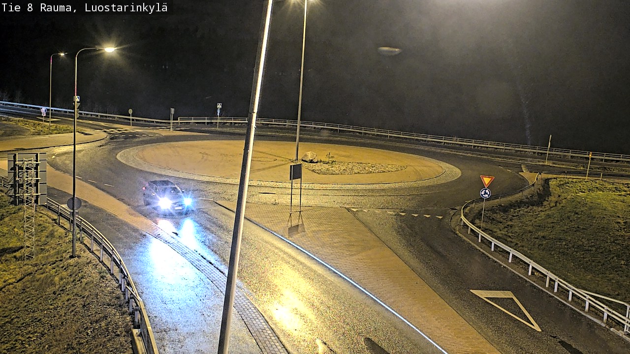 Weather Camera Image Road 8 Rauma, Luostarinkylä, Rauma, Satakunta