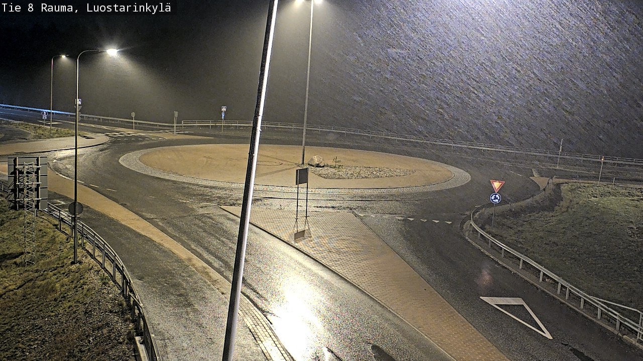 Weather Camera Image Road 8 Rauma, Luostarinkylä, Rauma, Satakunta