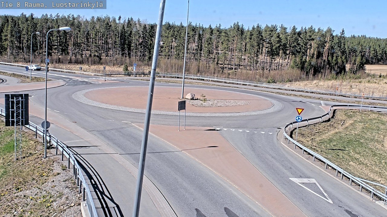 Kelikamerat Kuva Tie 8 Rauma, Luostarinkylä, Rauma, Satakunta