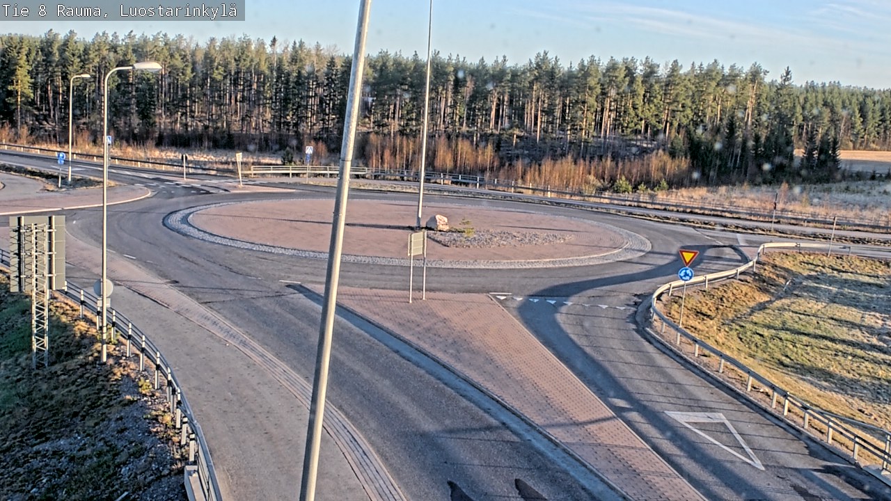 Kelikamerat Kuva Tie 8 Rauma, Luostarinkylä, Rauma, Satakunta