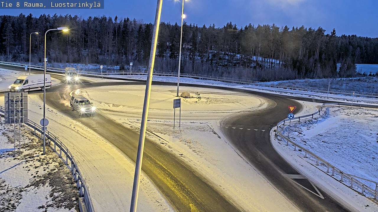 Kelikamerat Kuva Tie 8 Rauma, Luostarinkylä, Rauma, Satakunta