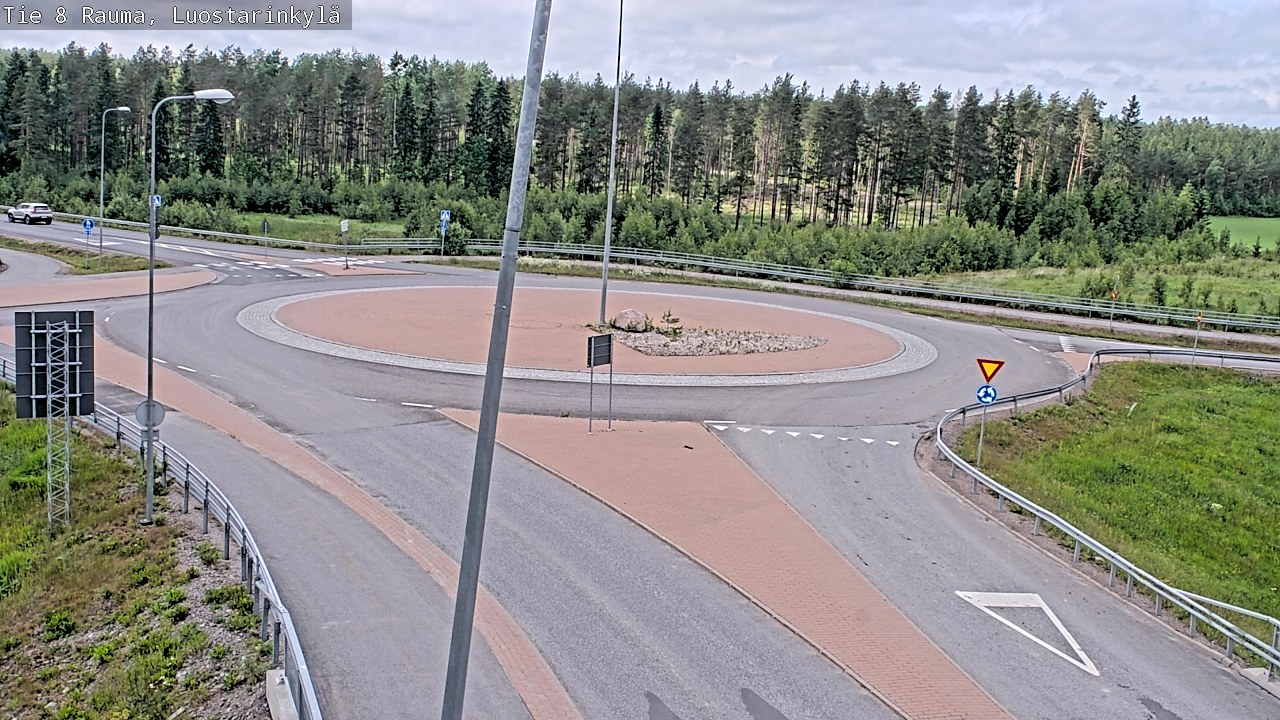 Kelikamerat Kuva Tie 8 Rauma, Luostarinkylä, Rauma, Satakunta