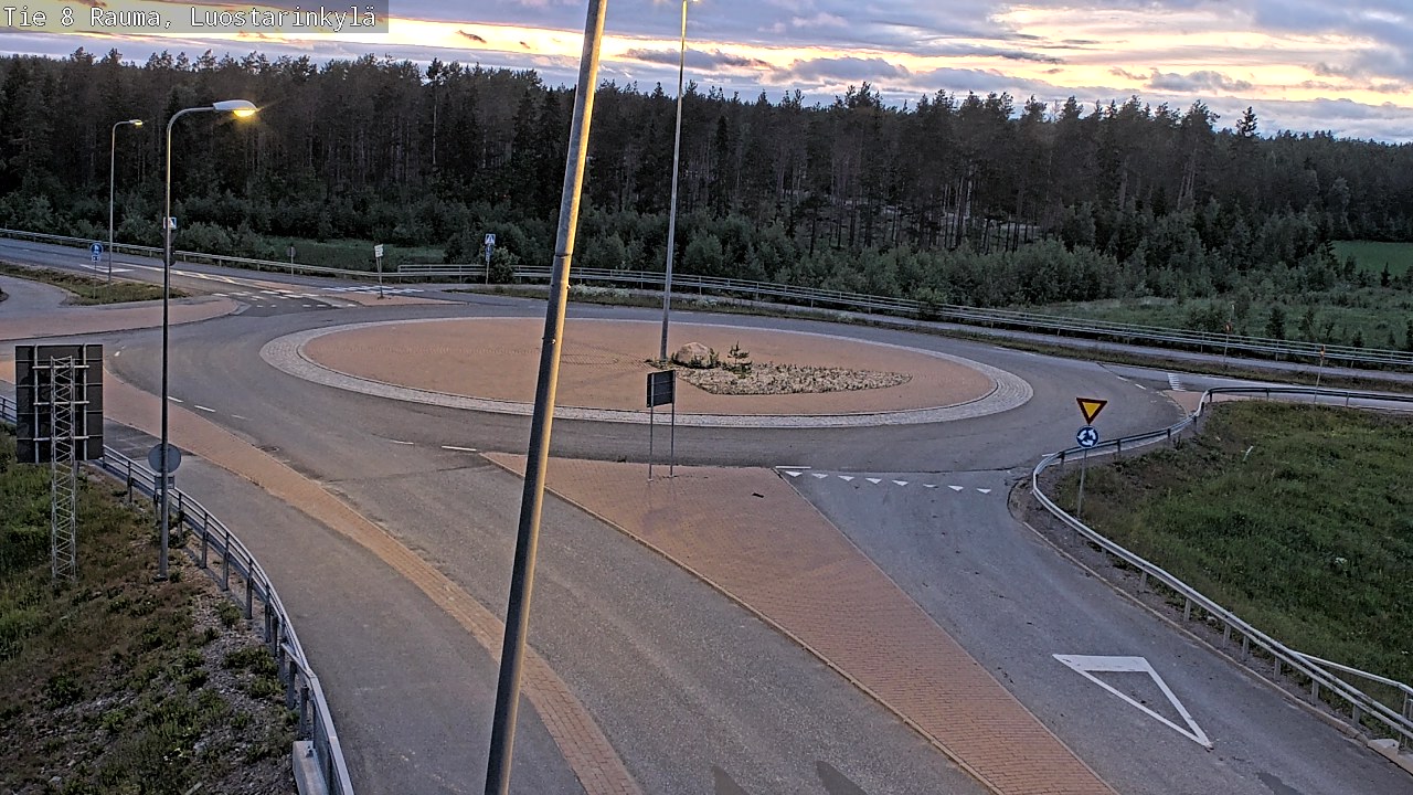 Kelikamerat Kuva Tie 8 Rauma, Luostarinkylä, Rauma, Satakunta