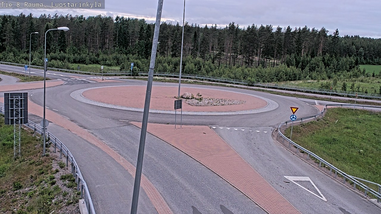 Kelikamerat Kuva Tie 8 Rauma, Luostarinkylä, Rauma, Satakunta