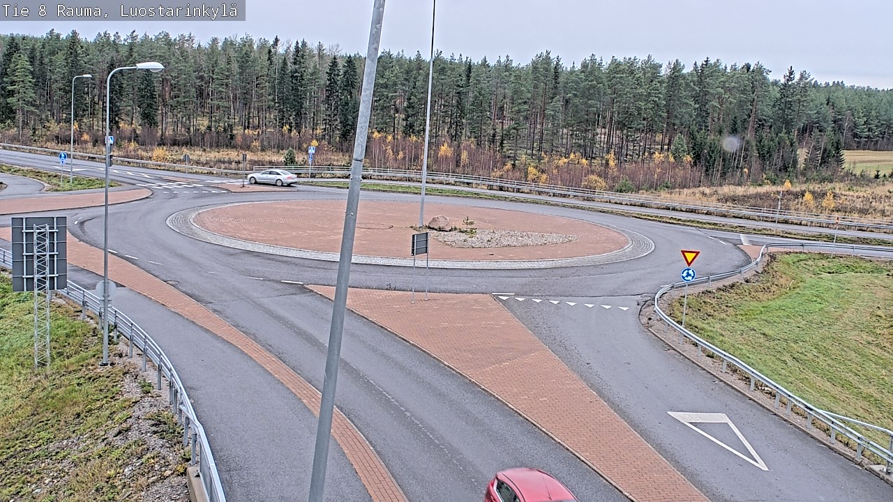 Kelikamerat Kuva Tie 8 Rauma, Luostarinkylä, Rauma, Satakunta