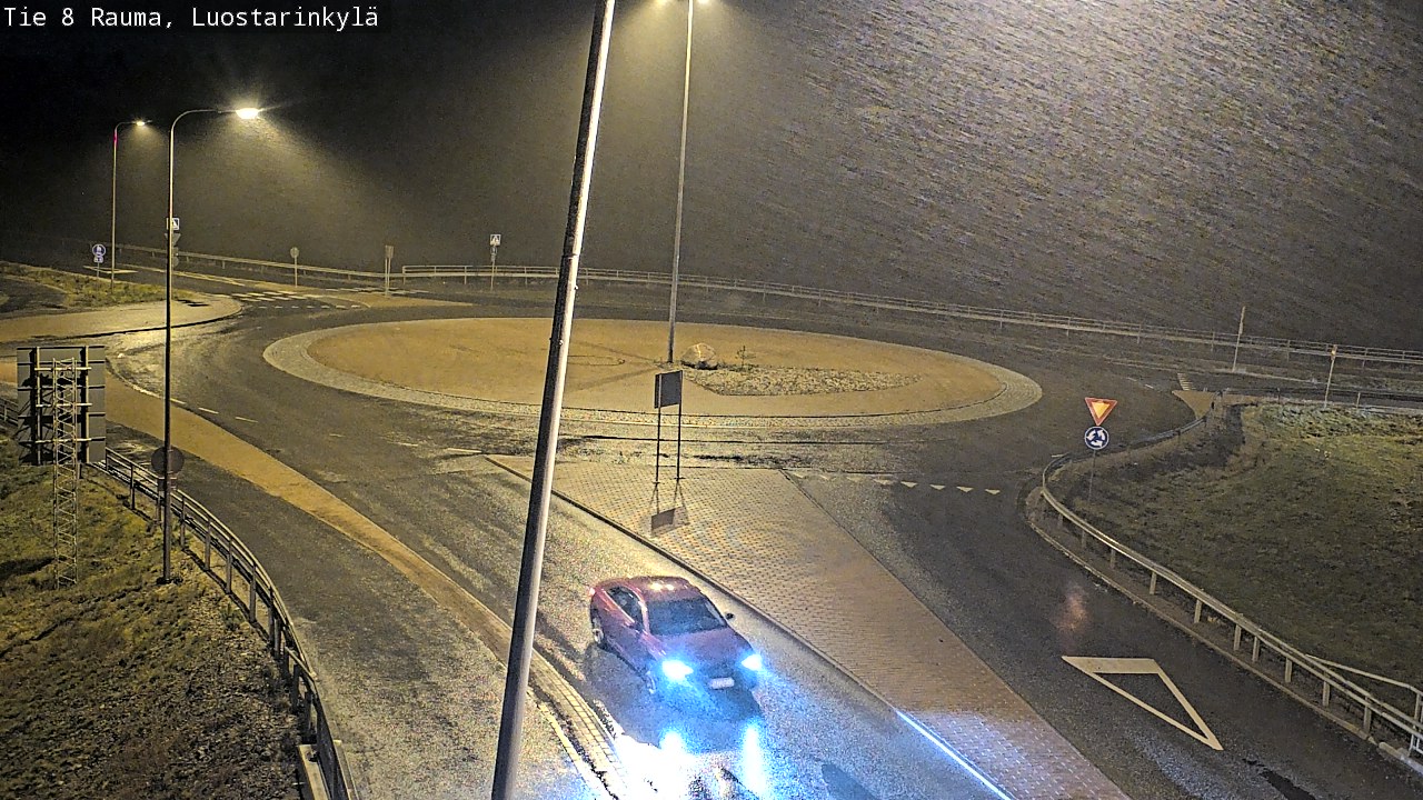 Weather Camera Image Road 8 Rauma, Luostarinkylä, Rauma, Satakunta