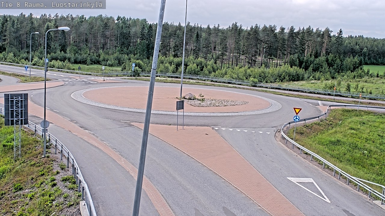 Kelikamerat Kuva Tie 8 Rauma, Luostarinkylä, Rauma, Satakunta