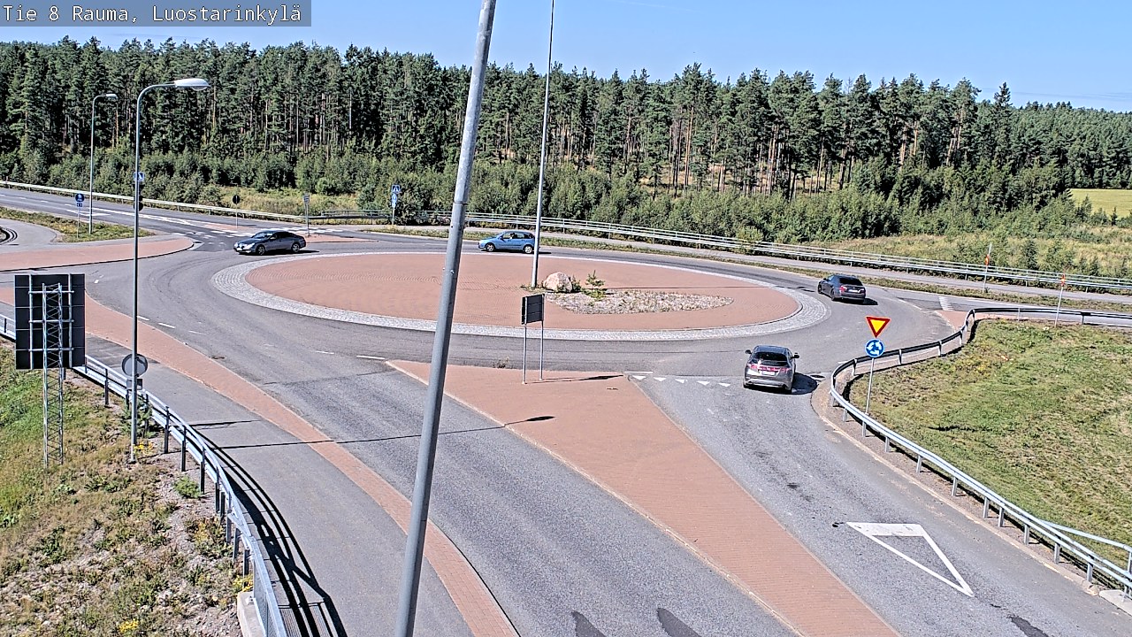 Kelikamerat Kuva Tie 8 Rauma, Luostarinkylä, Rauma, Satakunta