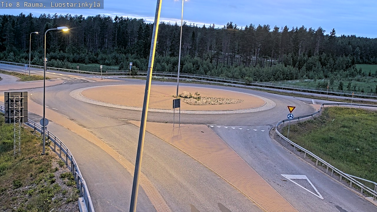 Kelikamerat Kuva Tie 8 Rauma, Luostarinkylä, Rauma, Satakunta