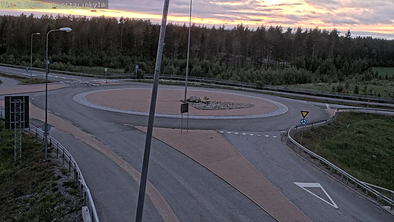 Kelikamerat Kuva Tie 8 Rauma, Luostarinkylä, Rauma, Satakunta