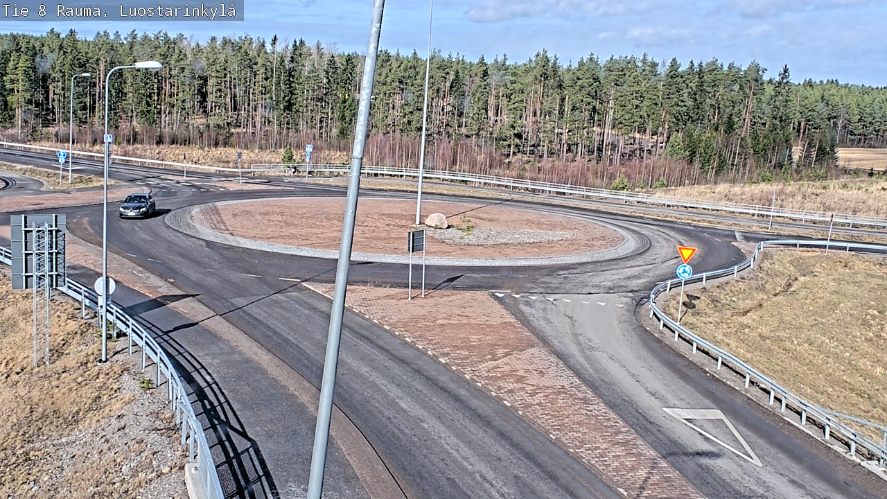 Kelikamerat Kuva Tie 8 Rauma, Luostarinkylä, Rauma, Satakunta