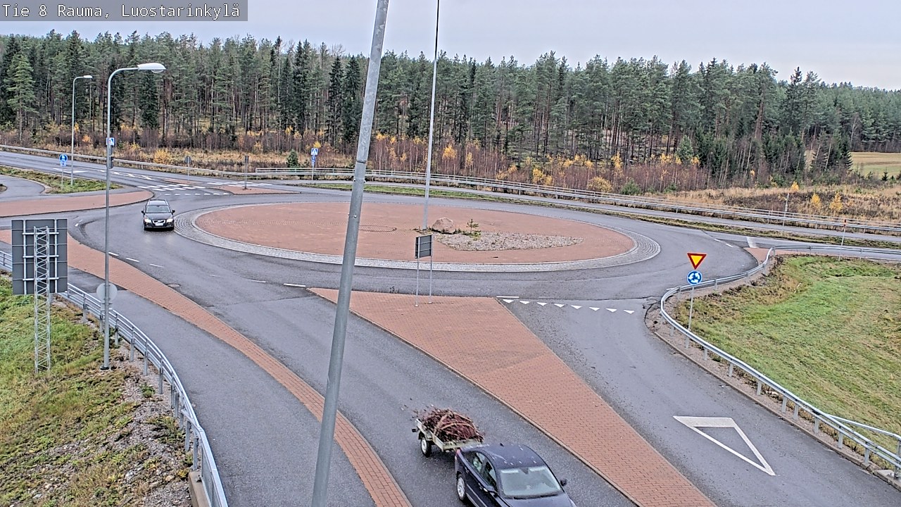 Kelikamerat Kuva Tie 8 Rauma, Luostarinkylä, Rauma, Satakunta