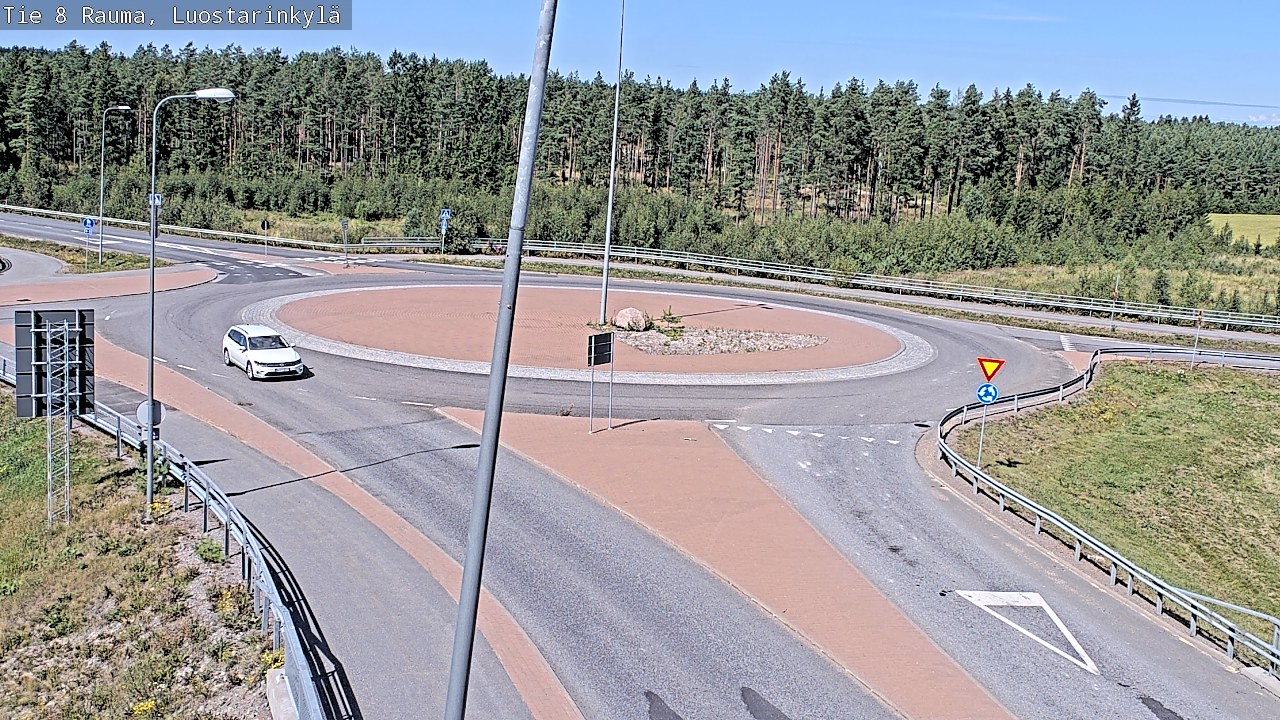 Kelikamerat Kuva Tie 8 Rauma, Luostarinkylä, Rauma, Satakunta