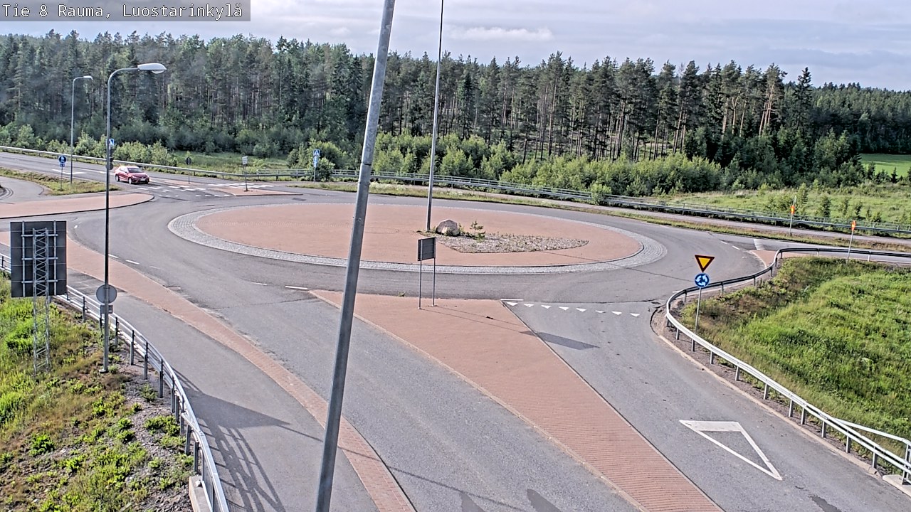 Kelikamerat Kuva Tie 8 Rauma, Luostarinkylä, Rauma, Satakunta