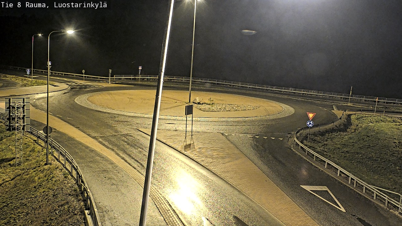 Weather Camera Image Road 8 Rauma, Luostarinkylä, Rauma, Satakunta