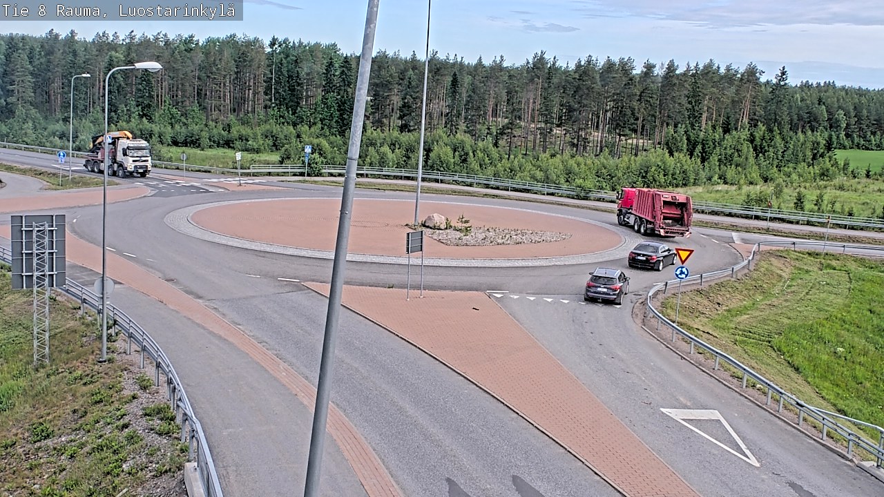 Kelikamerat Kuva Tie 8 Rauma, Luostarinkylä, Rauma, Satakunta