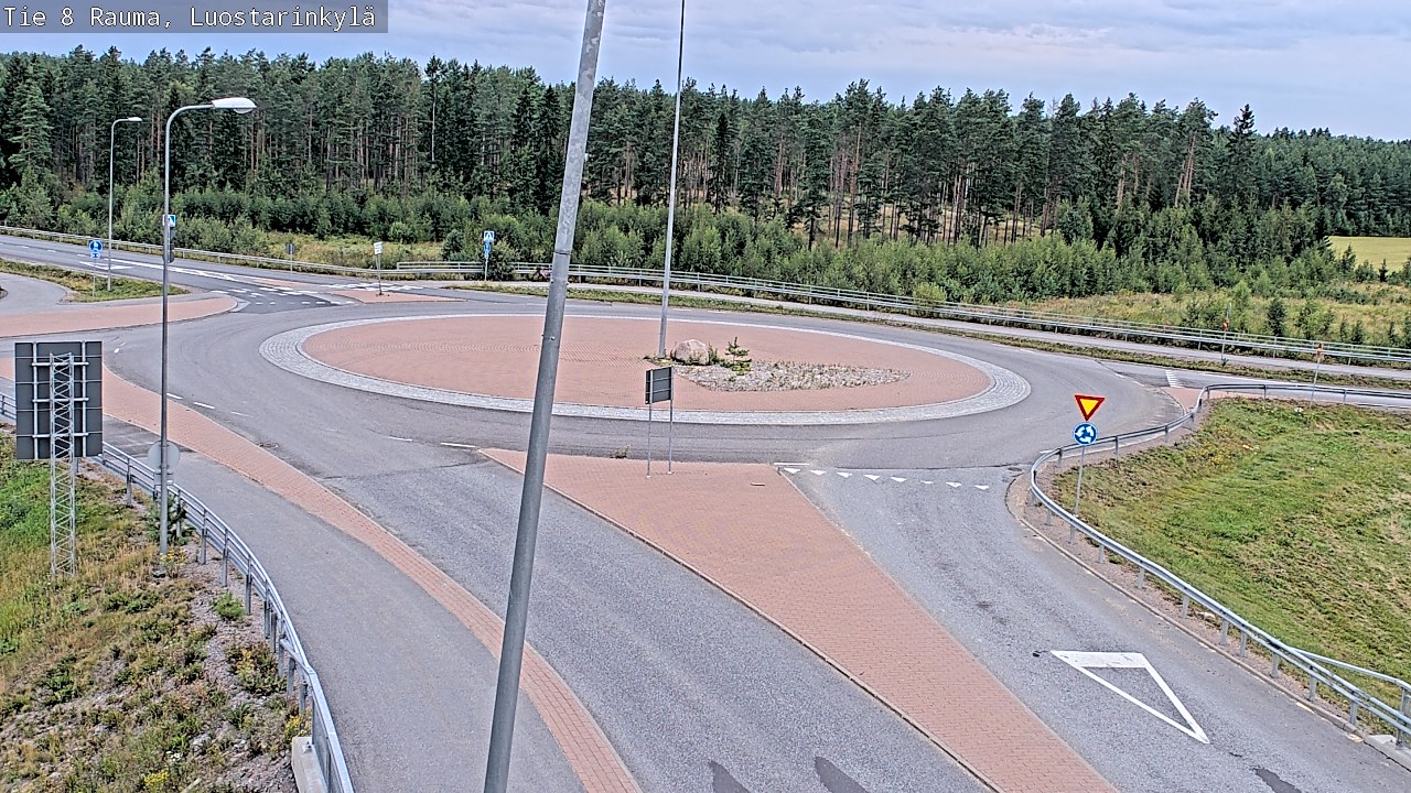 Weather Camera Image Road 8 Rauma, Luostarinkylä, Rauma, Satakunta
