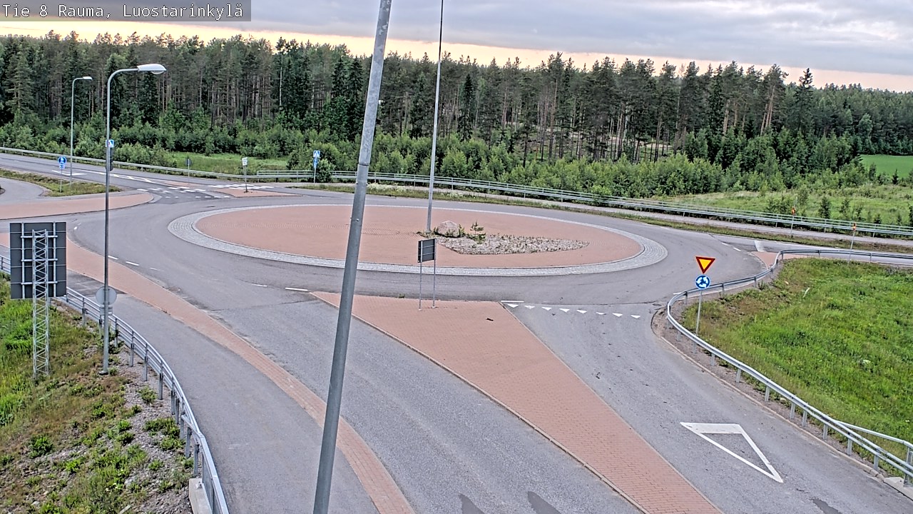 Kelikamerat Kuva Tie 8 Rauma, Luostarinkylä, Rauma, Satakunta