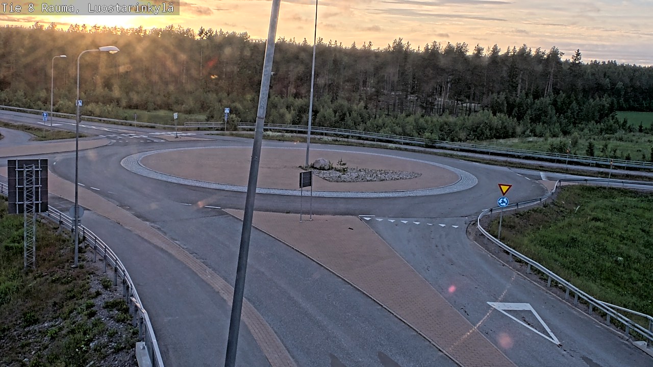 Kelikamerat Kuva Tie 8 Rauma, Luostarinkylä, Rauma, Satakunta
