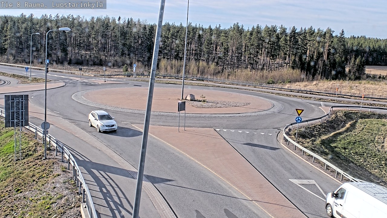 Kelikamerat Kuva Tie 8 Rauma, Luostarinkylä, Rauma, Satakunta