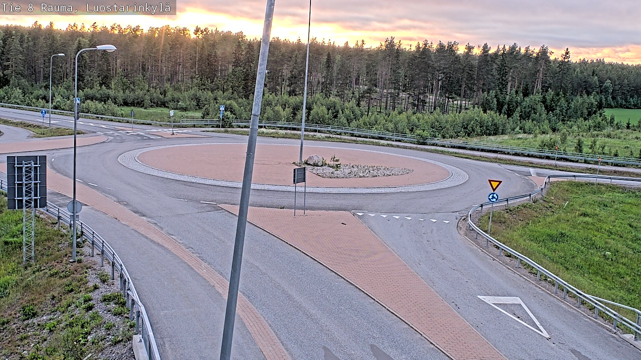 Kelikamerat Kuva Tie 8 Rauma, Luostarinkylä, Rauma, Satakunta