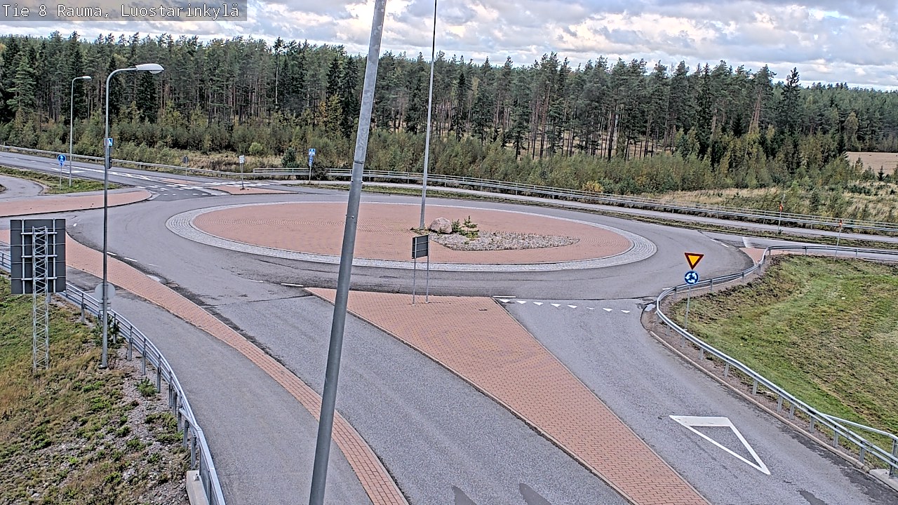 Weather Camera Image Road 8 Rauma, Luostarinkylä, Rauma, Satakunta