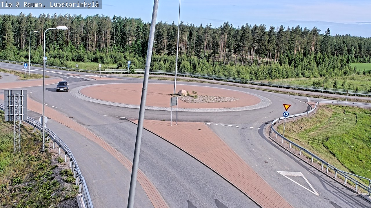 Weather Camera Image Road 8 Rauma, Luostarinkylä, Rauma, Satakunta