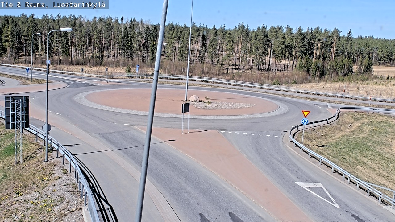 Kelikamerat Kuva Tie 8 Rauma, Luostarinkylä, Rauma, Satakunta