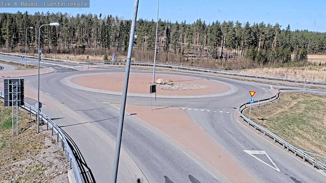 Kelikamerat Kuva Tie 8 Rauma, Luostarinkylä, Rauma, Satakunta