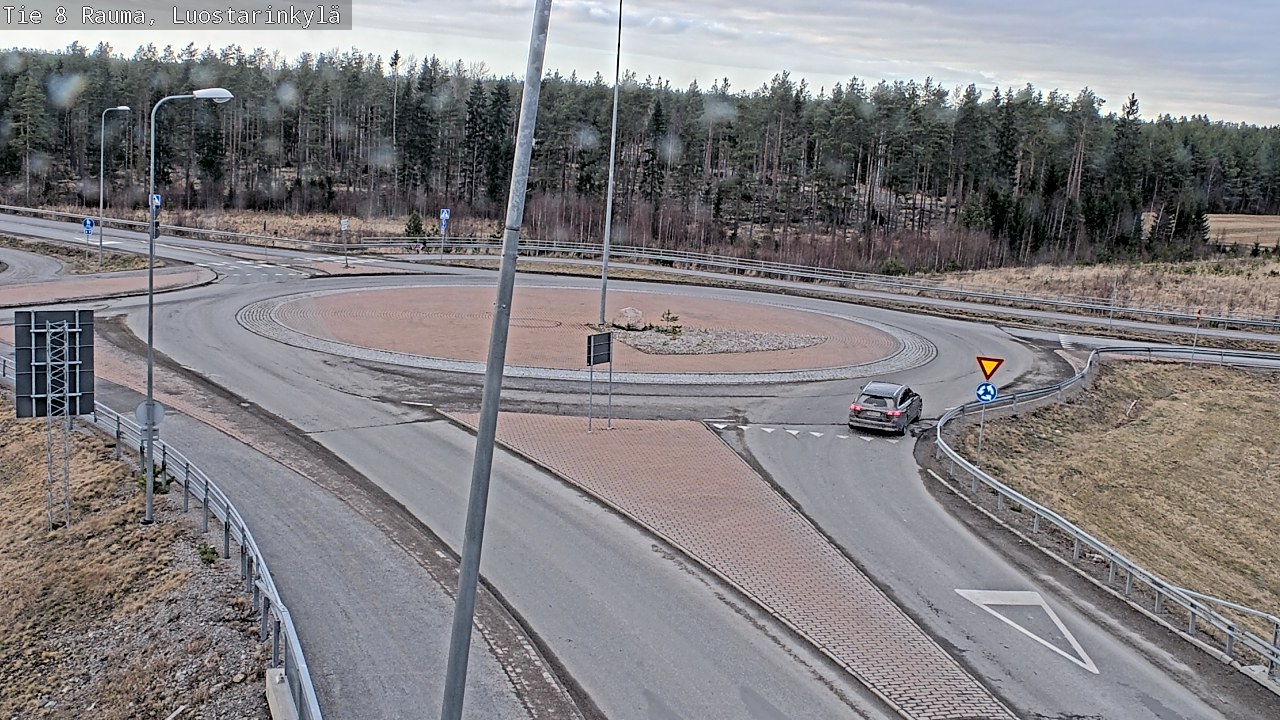 Kelikamerat Kuva Tie 8 Rauma, Luostarinkylä, Rauma, Satakunta